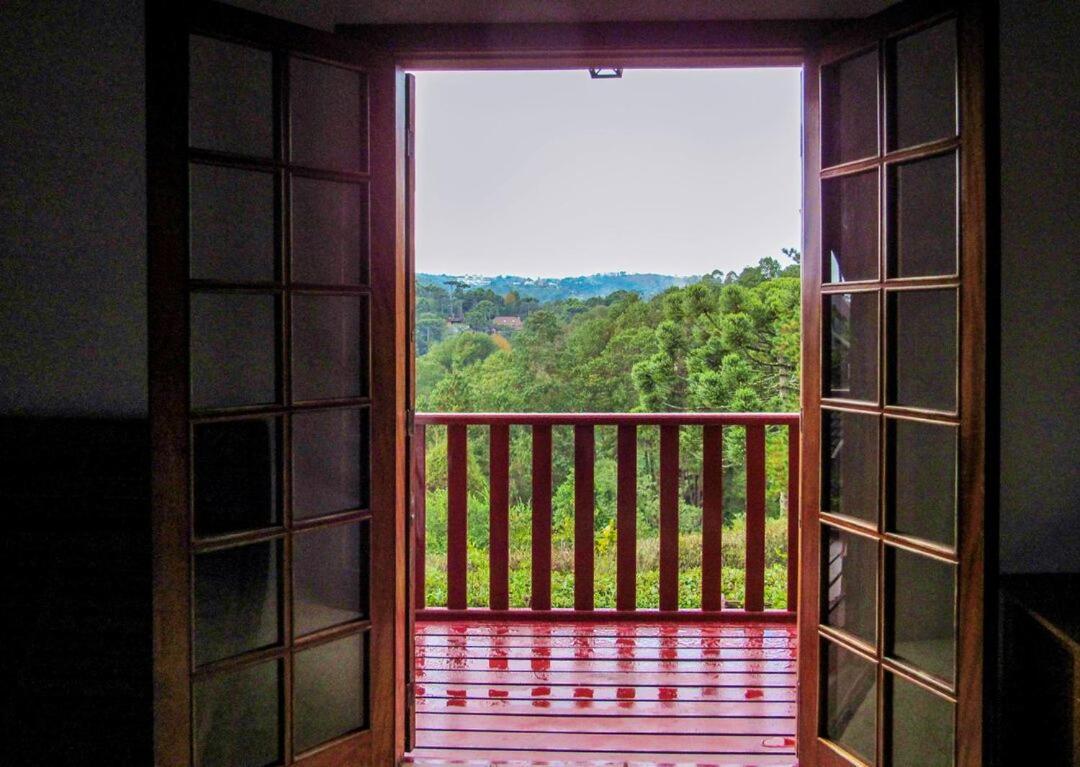 Villa Chale Com Lareira E Wi-Fi Em Campos Do Jordao - Sp Esterno foto